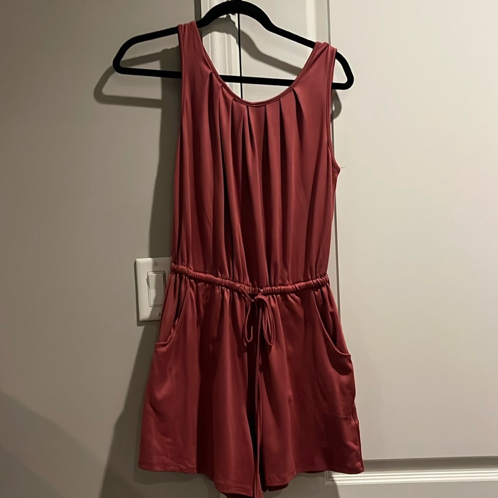 Sleeveless romper